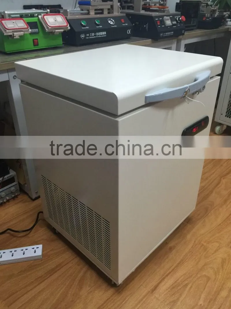 2017 New Mobile phone LCD Glass Frame Freezing separator machine