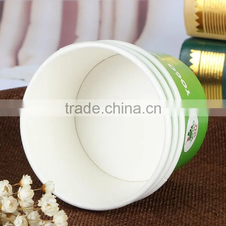 Disposable heating paper bowl with cover