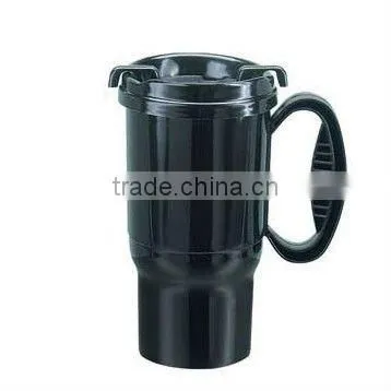 9oZ double wall mini plastic Portable cup auto mug plastic advertisement Auto mug plastic auto mug accept printing LOGO