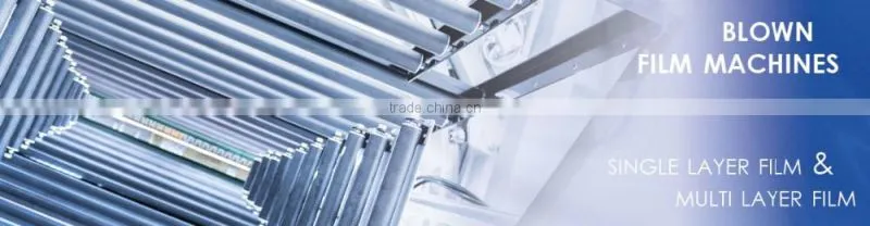 Various plastic packaging pe film blowing machine