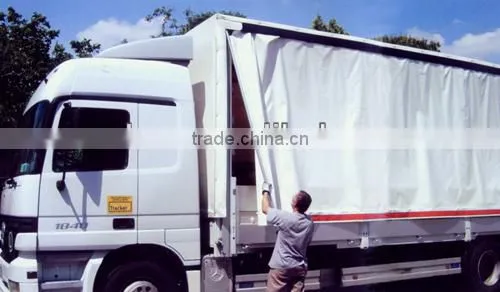 pvc coated tarpaulin used for truck side curtain