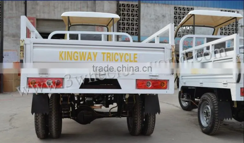 3 Wheel Vehicle of Motorcycle Tricycle Trike with Four Wheels Back