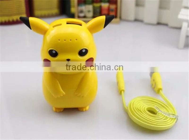 hot selling products Pikachu charger pokemon power bank factory supply cute christmas gift portable 10000mah pokeball pokemon