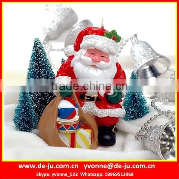 Santa Christmas Chinese Manufactures Natural Candle
