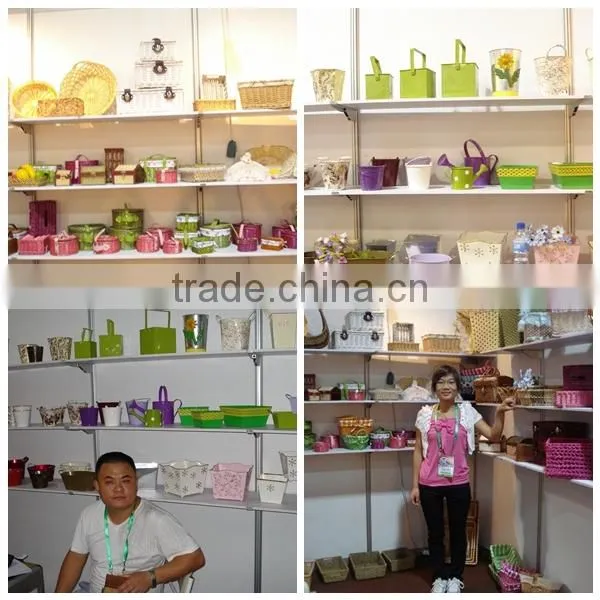 2016 new design cheap cane basket from linyi lucky hadicraft factory