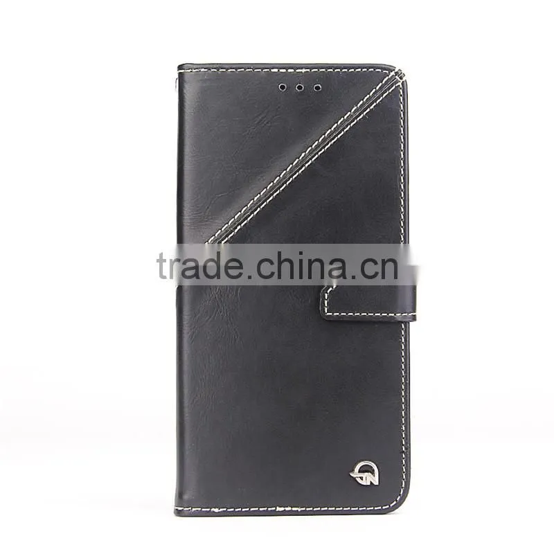Double color card pocket PU&TPU cell phone case for Samsung