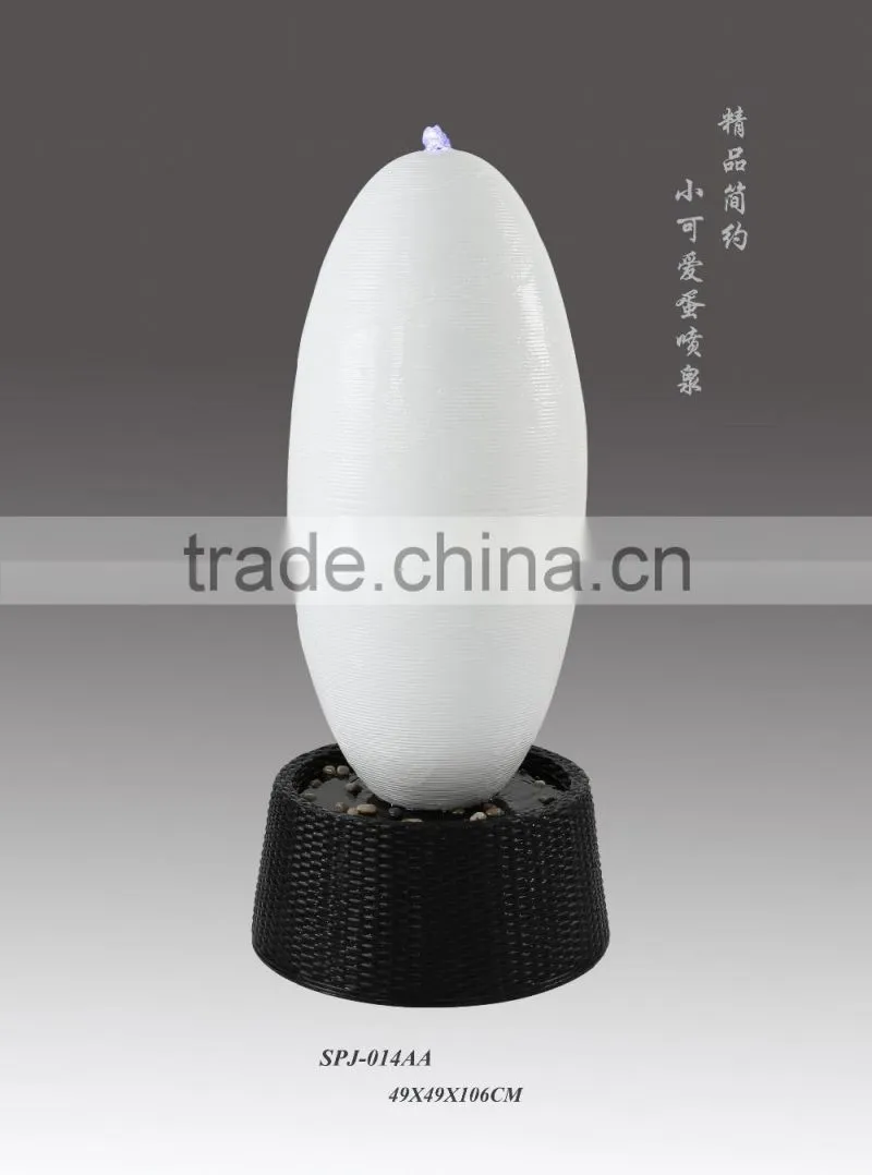 home simple decorations decorative water fountain fiberglass water tank