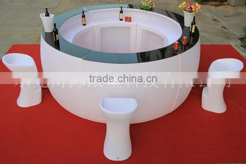 led furniture aluminum housing battery powered led light bar