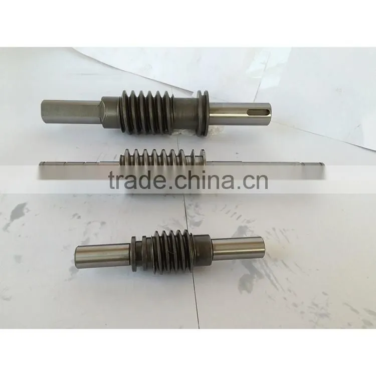 OEM Non standard-Engineering Machinery Parts-Shaft-Spline-Worm