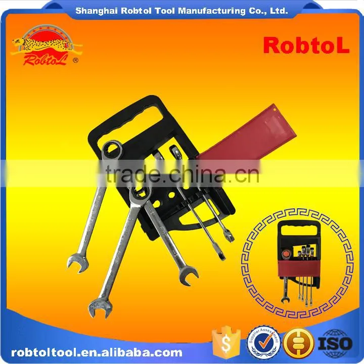 5 in 1 set kit ratchet wrench Flexible head Gear Spanner Combination Torque Chrome Vanadium Auto Repair Two Way