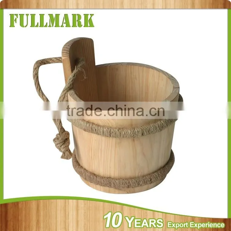 New style useful wooden wine barrel bucket