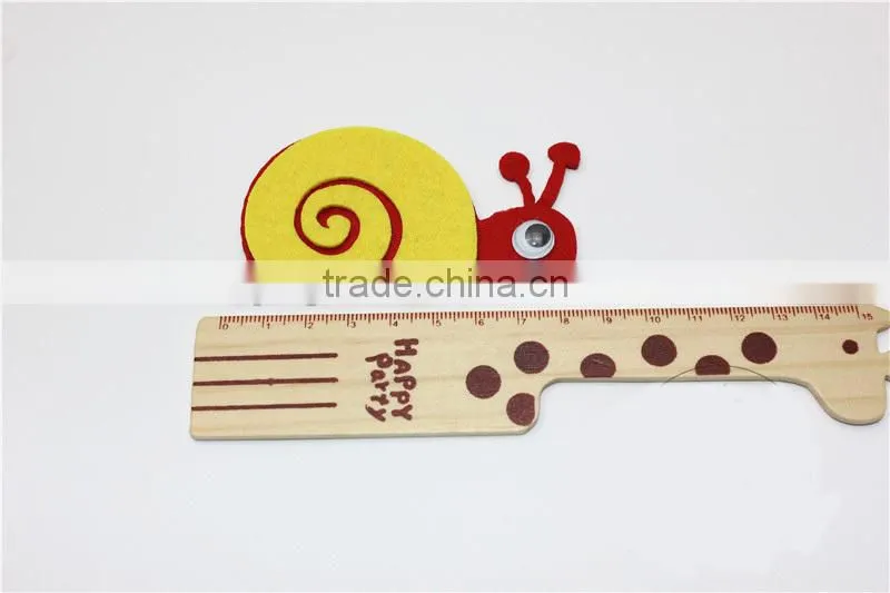 Fashion decorative wall sticker , 3D animal kindergarten Children room snail wall stick