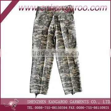 65%cotton 35%polyester digital camouflage combat ACU military uniform