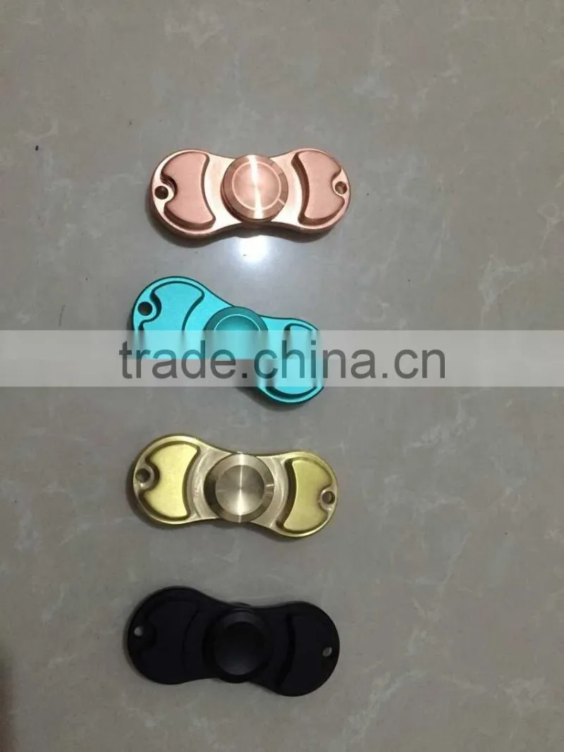 UCHOME 2017 New EDC Toys Hand Spinner Fingertips Spiral Fingers Gyro Torqbar Brass Toys Copper Brass