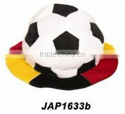 Europe football championship horn with football hat