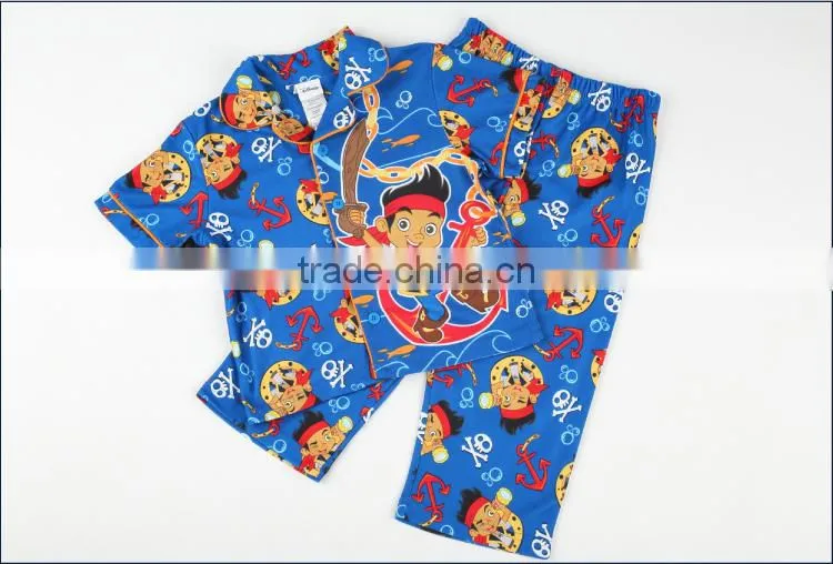 printing patent licensing boy pajamas sleeping wear for summer