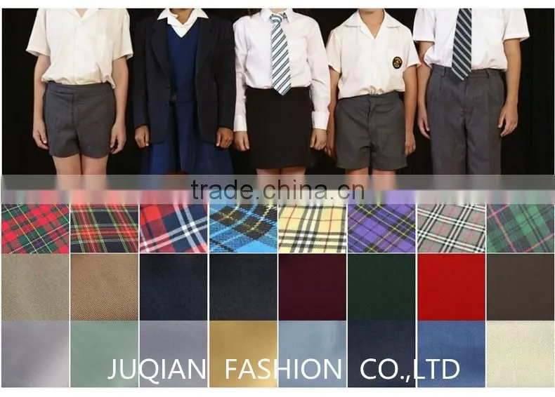 Juqian international high school uniform malaysia school band uniform white polo and shorts