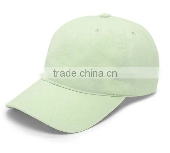 2017 Custom Made One Size to Fit All Acid Washed Plain Blank Dad Hat for Ladies