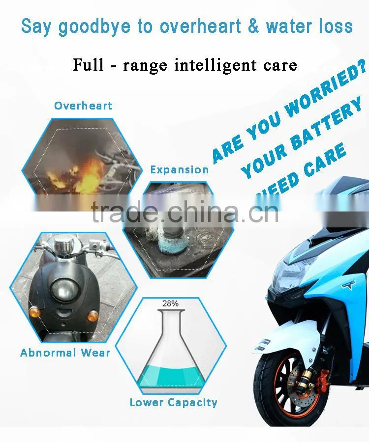48V 10ah-40ah new arrived lcd electric rickshaw scooter battery charger