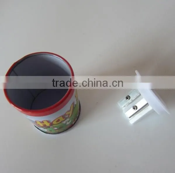 Tin tube sharpener