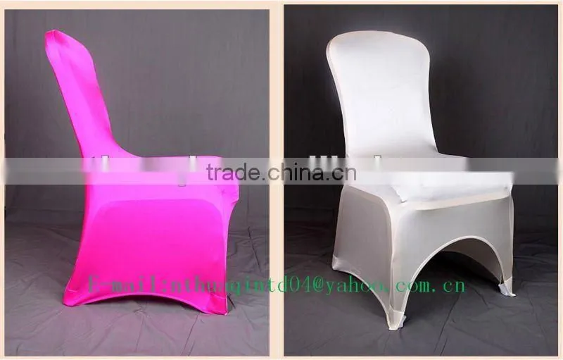 Hotel textile chair cover banquet chair cover spandex chair cover lycra chair cover four way stretch chair cover