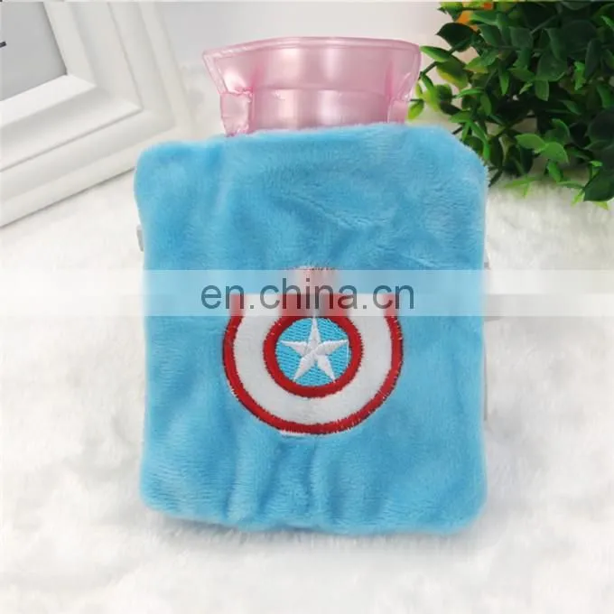 hot sale cartoon embroidery hot water bottle hot water bottle in stock