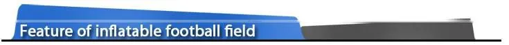 HI Commercial Outdoor Inflatable Ball Race Game Filed with Floor, PVC tarpaulin ball field for Football and Sport