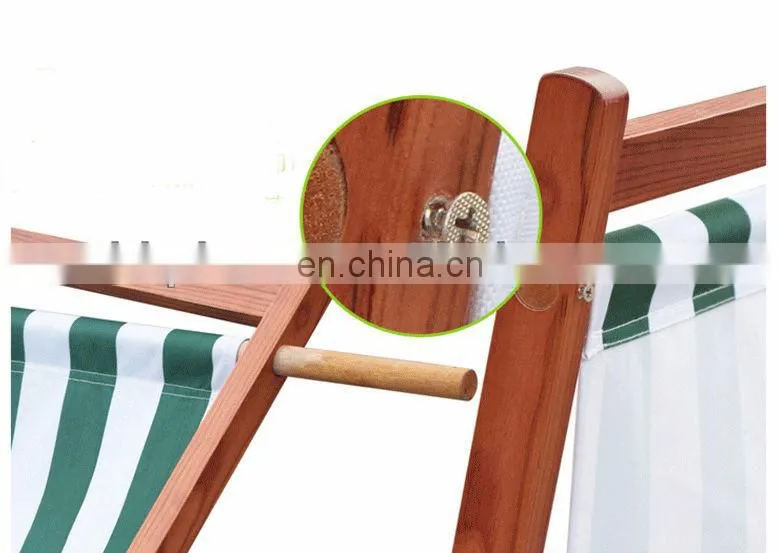 Wooden frame beach chair,fishing chair,wholesale deck chairs