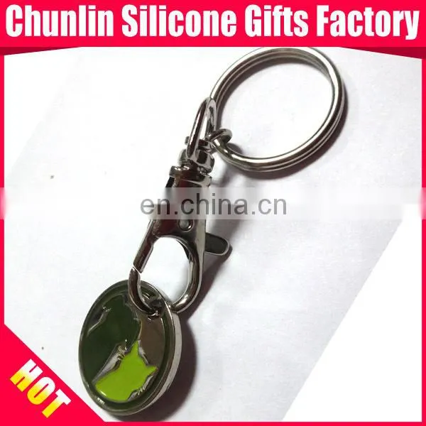 keychain with metal tags / keyring with tags / key tags