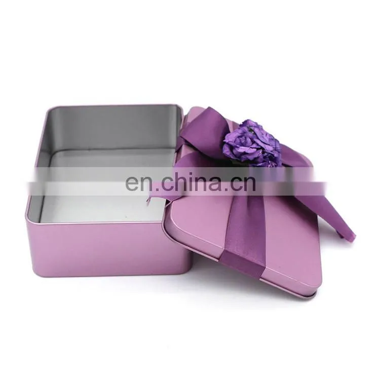 wedding favor tin box for candy/tin box for candy