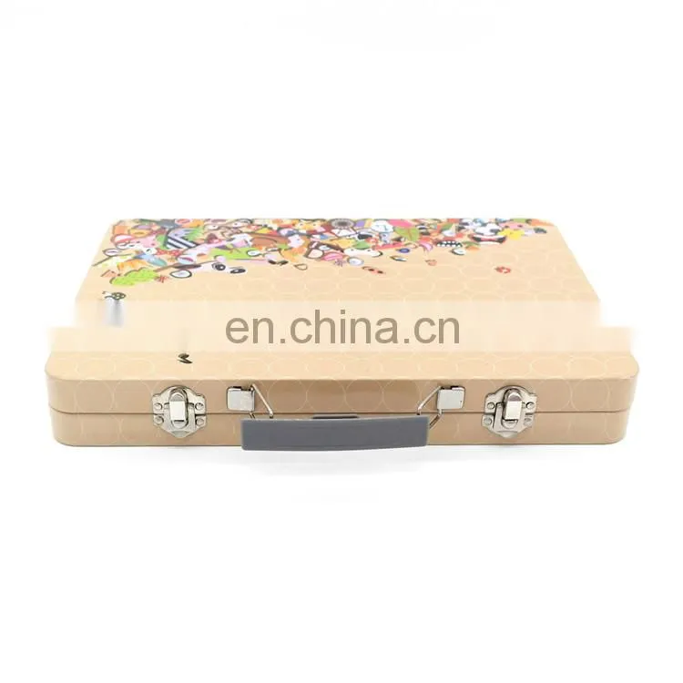 2015 new style mini custom retro tin lunch box for Children
