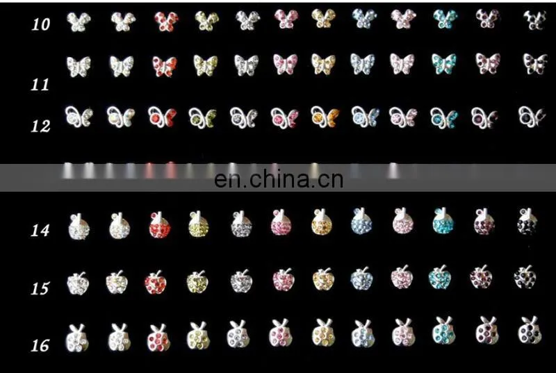 2011 fashion DIY art nail,alloy art nail