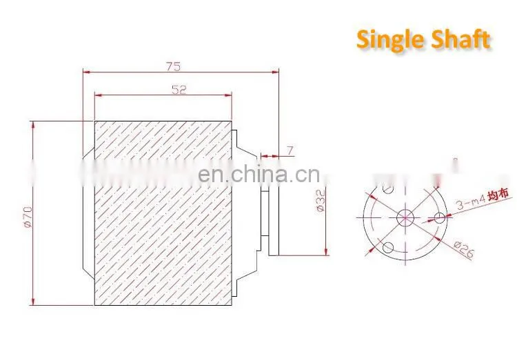 70mm low noise E-WHEELIN skate hub motor