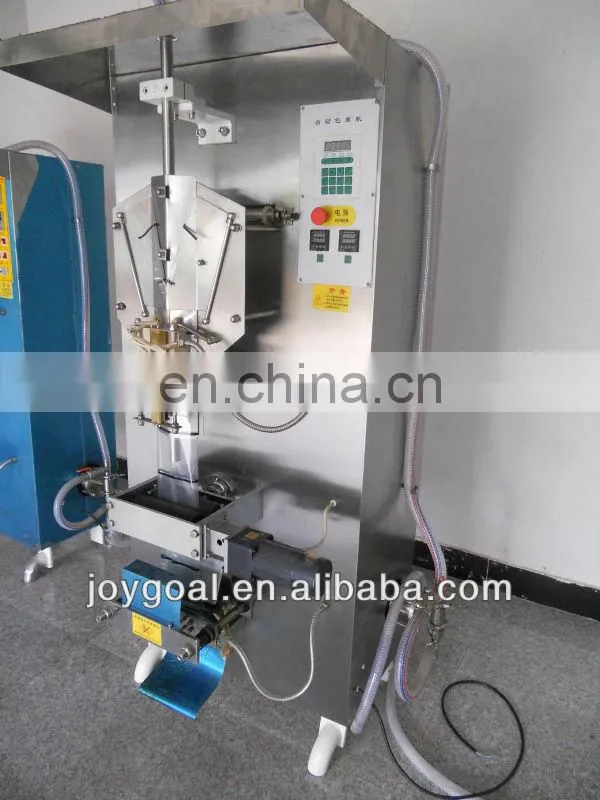 Electric vertical liquid filling liquid packing machine for juice filling sealing