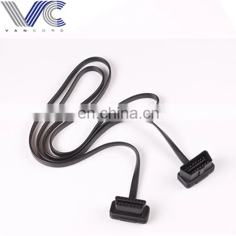 16Pin OBD 2 OBD ii connector automotive diagnostic extension Y Cable