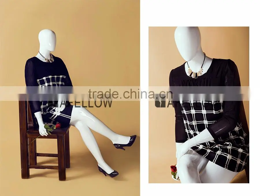 China manufacturer abstract fat female big size mannequin