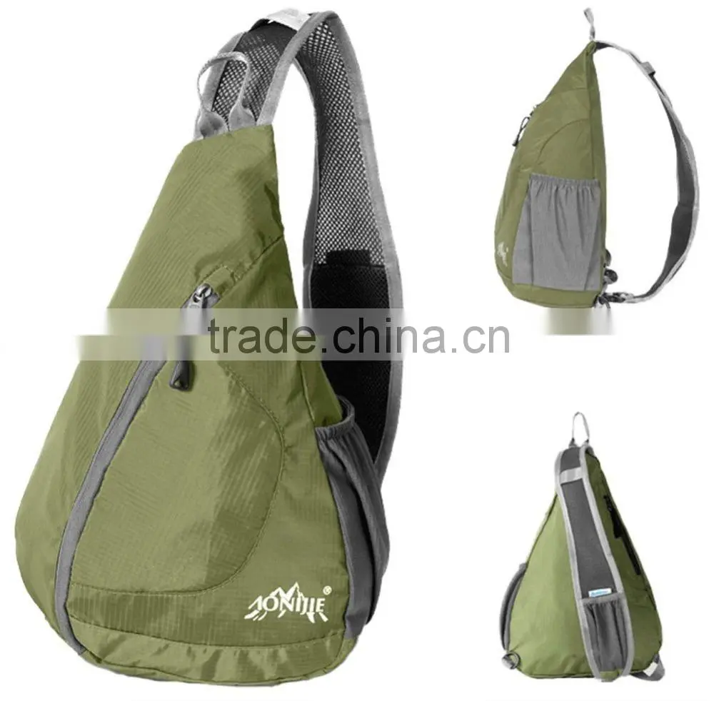 Packable Shoulder Backpack Sling Chest CrossBody Bag Cover Pack Rucksack for Bicycle Sport Hiking Travel Camping Bookbag Men Wo