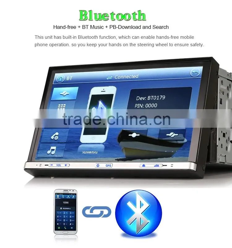 Erisin ES8020M 8" Cheap MTK Car Audio DVD GPS Navigation System