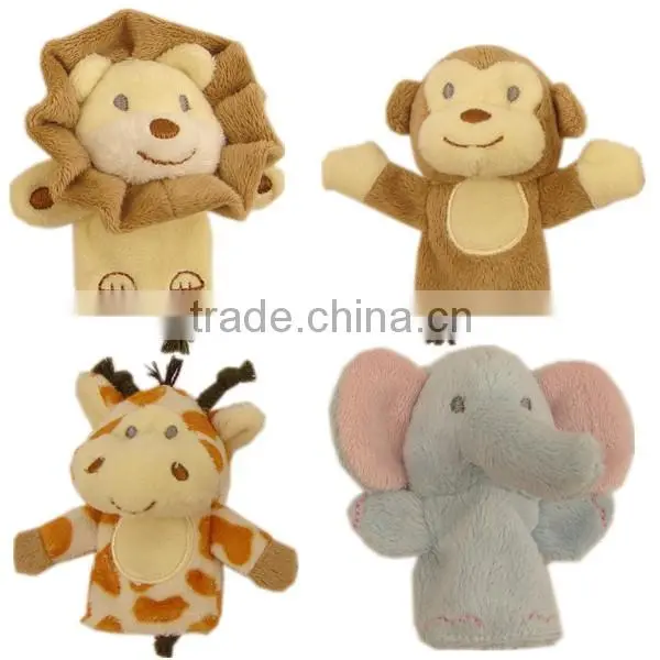 Soft knitted bunny toys
