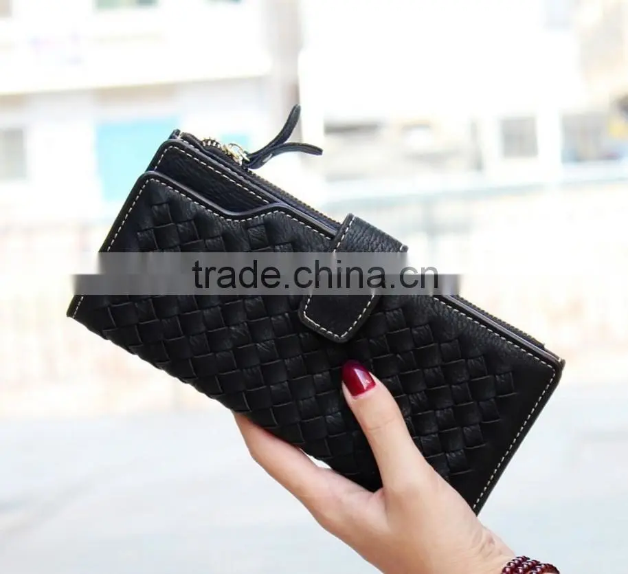 Women wallet female ultra-thin design women's bow long wallet multi card holder wallet women's wallet purse
