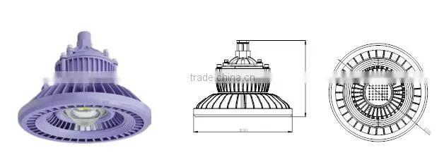 MCLED MF03-70W aluminum low price best selling products Bridgelux LED Explosion Proof light ATEX