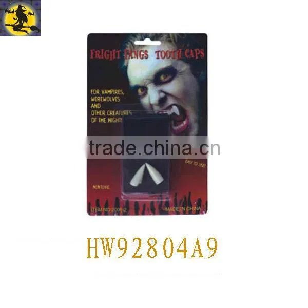 Four Pieces Fake Teeth Toy Set Halloween Accessaries