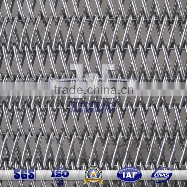 304 Stainless Steel Double Balanced Weave Conveyor Belt