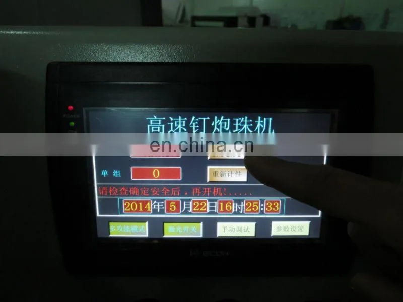 Quality 350pcs/min pearl setting machine for garment
