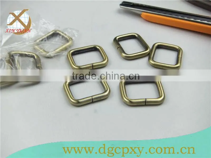 antique handbag metal square ring