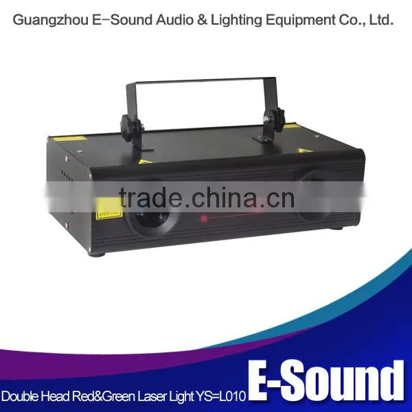 Double head red & green Christmas laser light