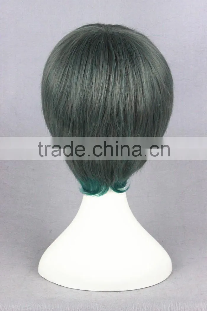wholesale short 35cm multi color girls lolita synthetic wig