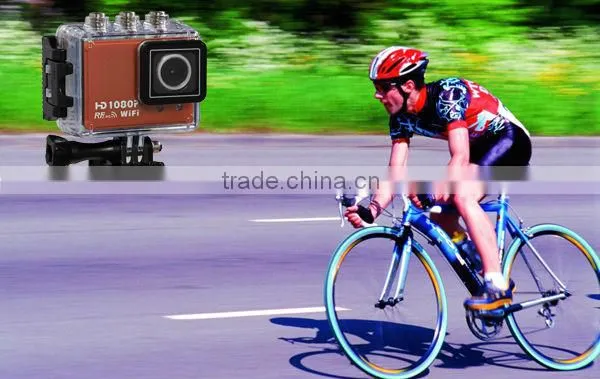 Sport action helmet camera