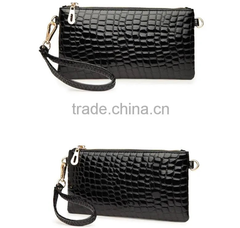 korean style fashion evening bag 2016 new trendy pu lady bag