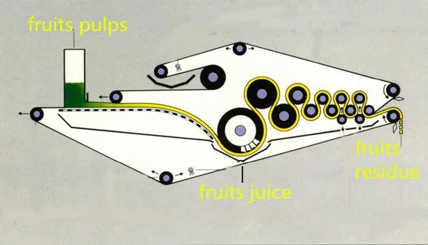 Industrial Cold Press Juicer/apple Juice Belt Press